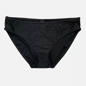 Panache Swimwear Size S Bikini Bottom Solid Black